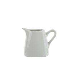 lattiera Oggi Piccola è realizzata in porcellana dura feldspatica