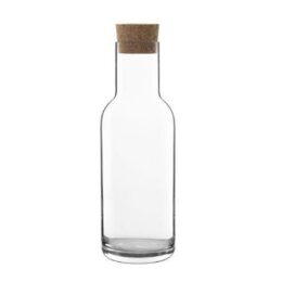 1-liter bottle of Sublime water with cork cap