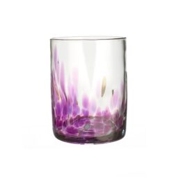 Volterra Amethyst Effect Glass is a handcrafted masterpiece that embodies the beauty of the Italian blown glass tradition.