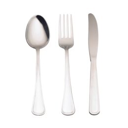 linea posate Galles, realizzata in acciaio inox 18/10