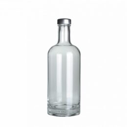 Bottiglia Luna 75 cl trasparente in vetro