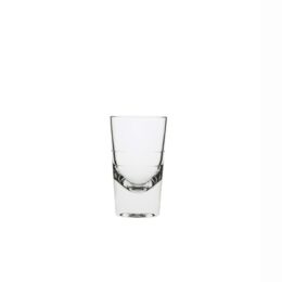 Durable Glass Double Rigo Bar Vodka Glass