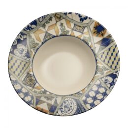 The Pastabowl Plate with Majolica Decoration
