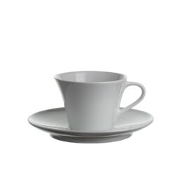 Tazza Scala Tè con Piatto in porcellana