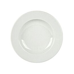 piatto fondo da 23 cm in porcellana con falda larga